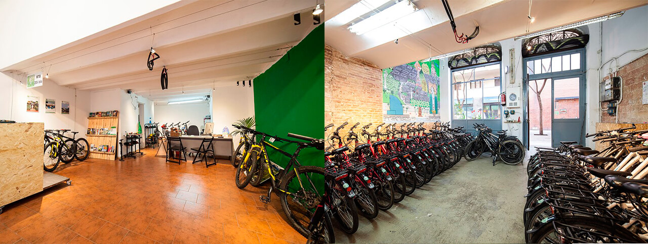 Pictures of Rent a bike Barcelona